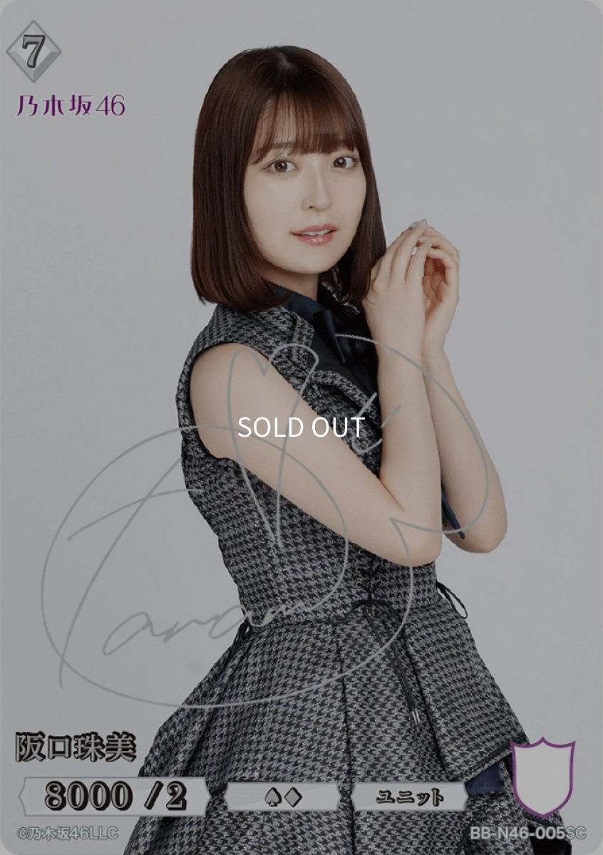 画像1: 阪口珠美(サイン入り) (1)